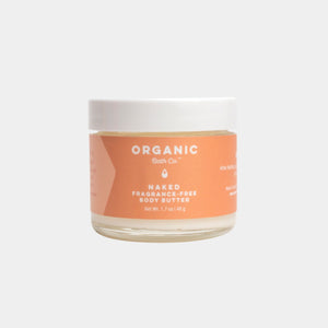 Naked Organic Unscented Body Butter - Organic Bath Co.
