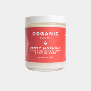 Zesty Morning Organic Body Butter - Organic Bath Co.
