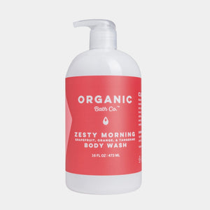 Zesty Morning Organic Body Wash - Organic Bath Co.