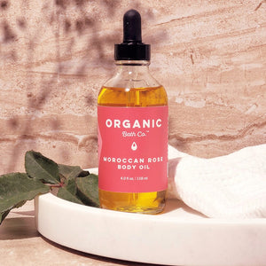 Moroccan Rose Body Oil - Organic Bath Co.