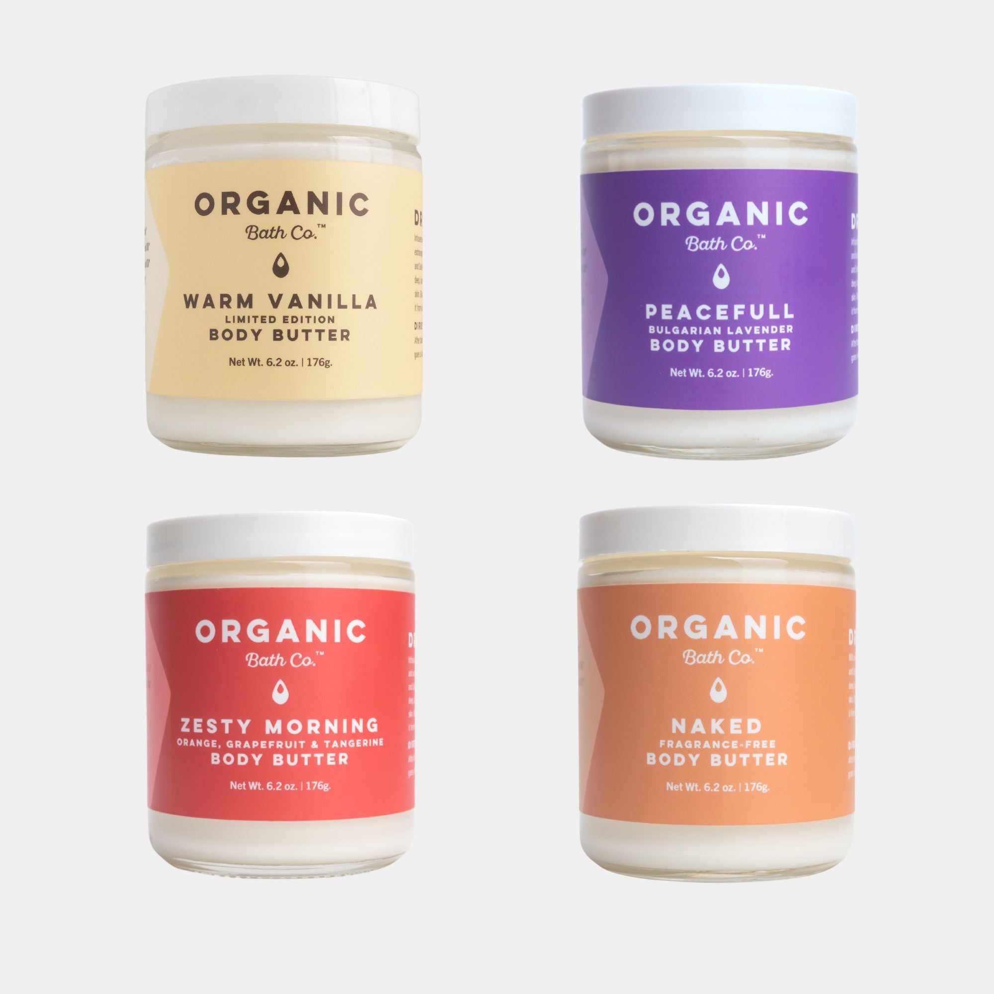 Body Butter Quarterly Subscription - Organic Bath Co.