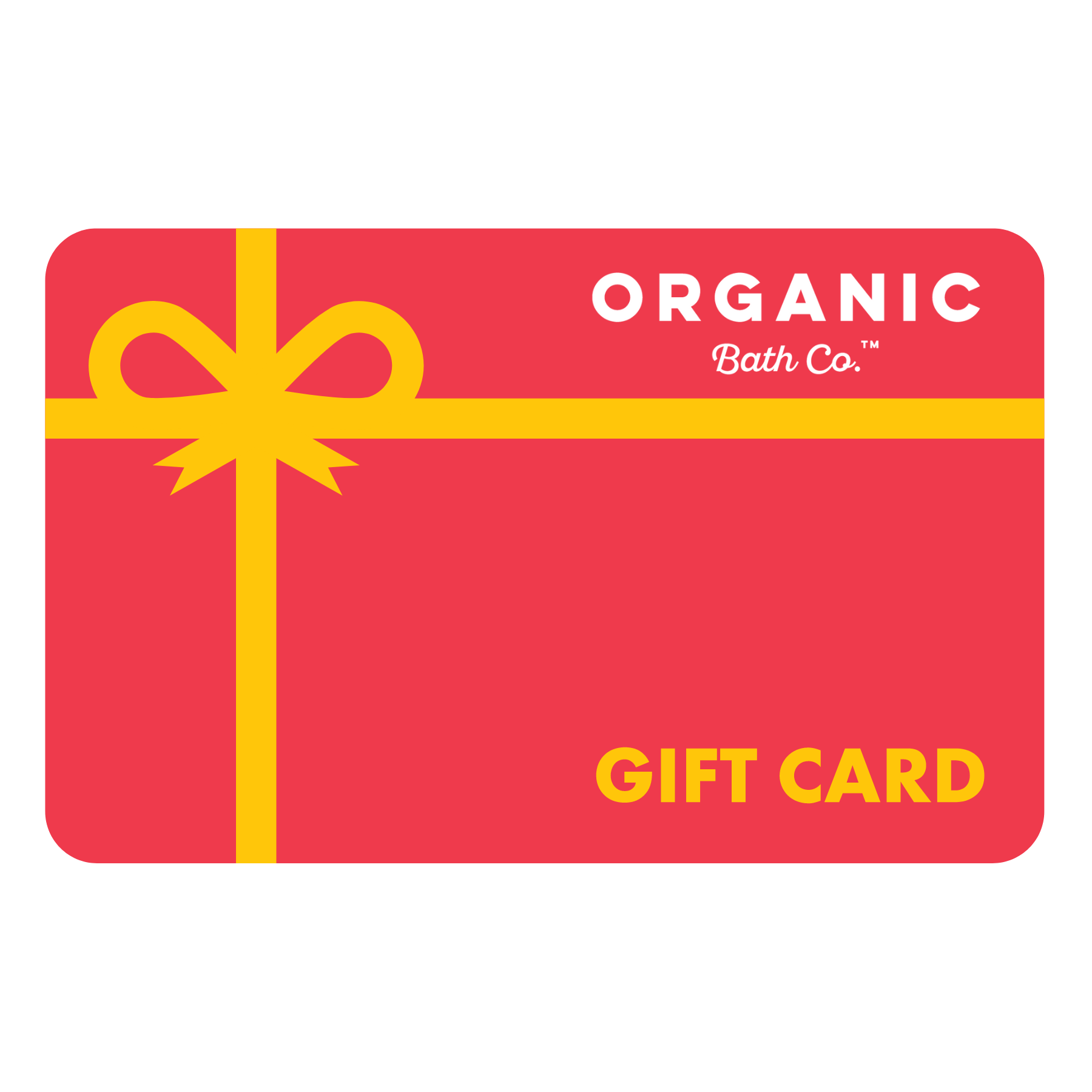 Gift card - Organic Bath Co.