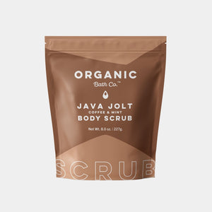 Java Jolt Organic Sugar & Coffee Scrub - Organic Bath Co.