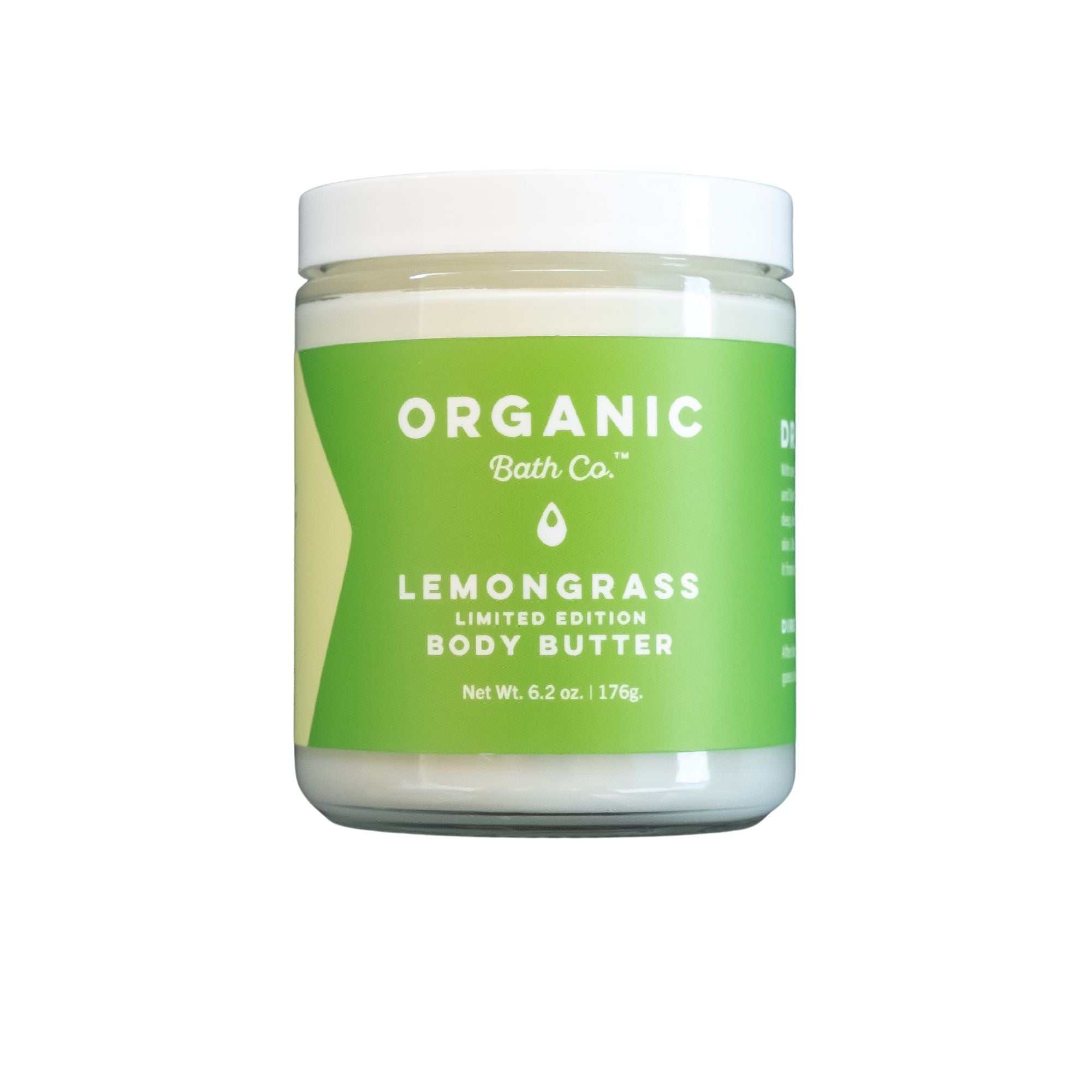 Lemongrass Organic Body Butter - Organic Bath Co.