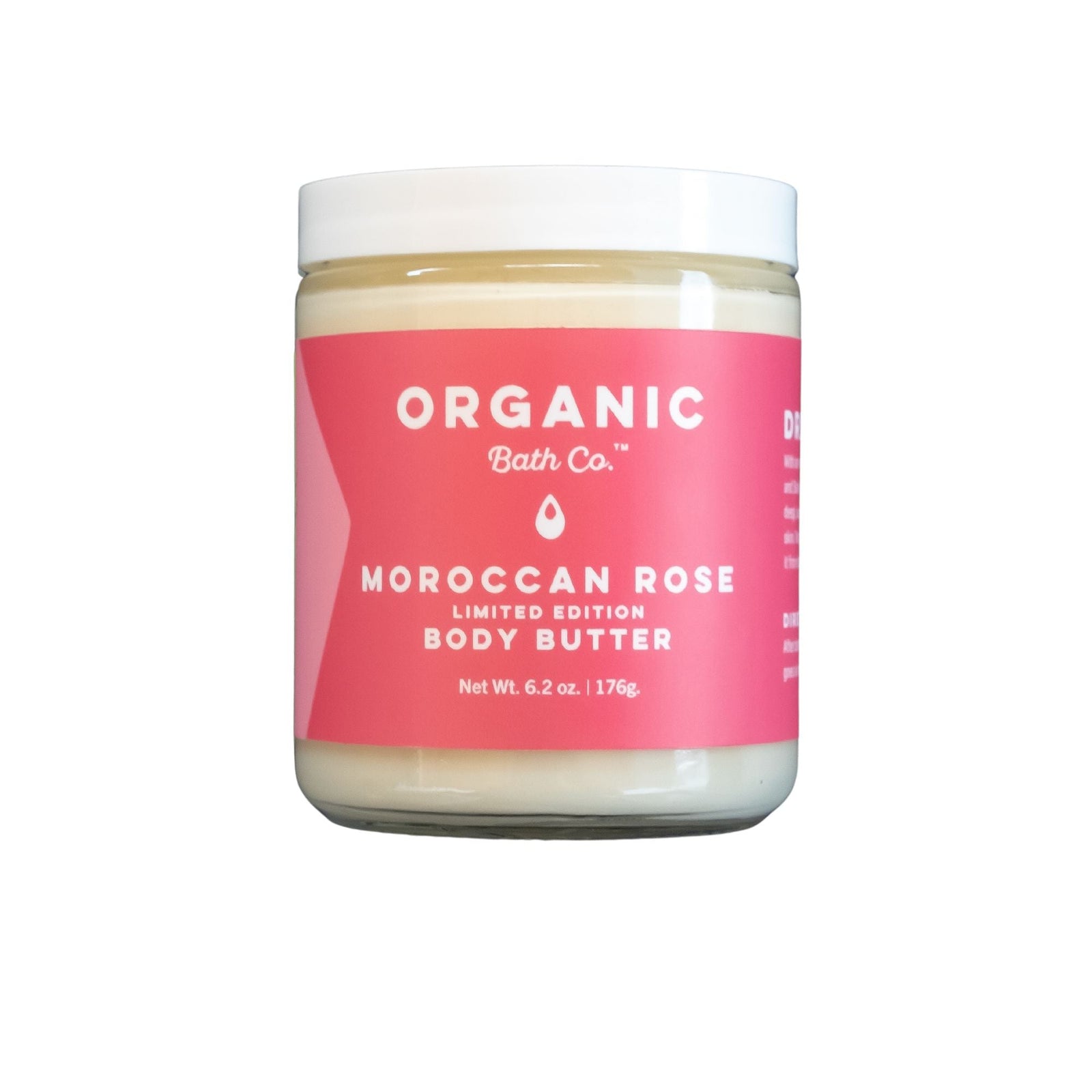Moroccan Rose Organic Body Butter - Organic Bath Co.