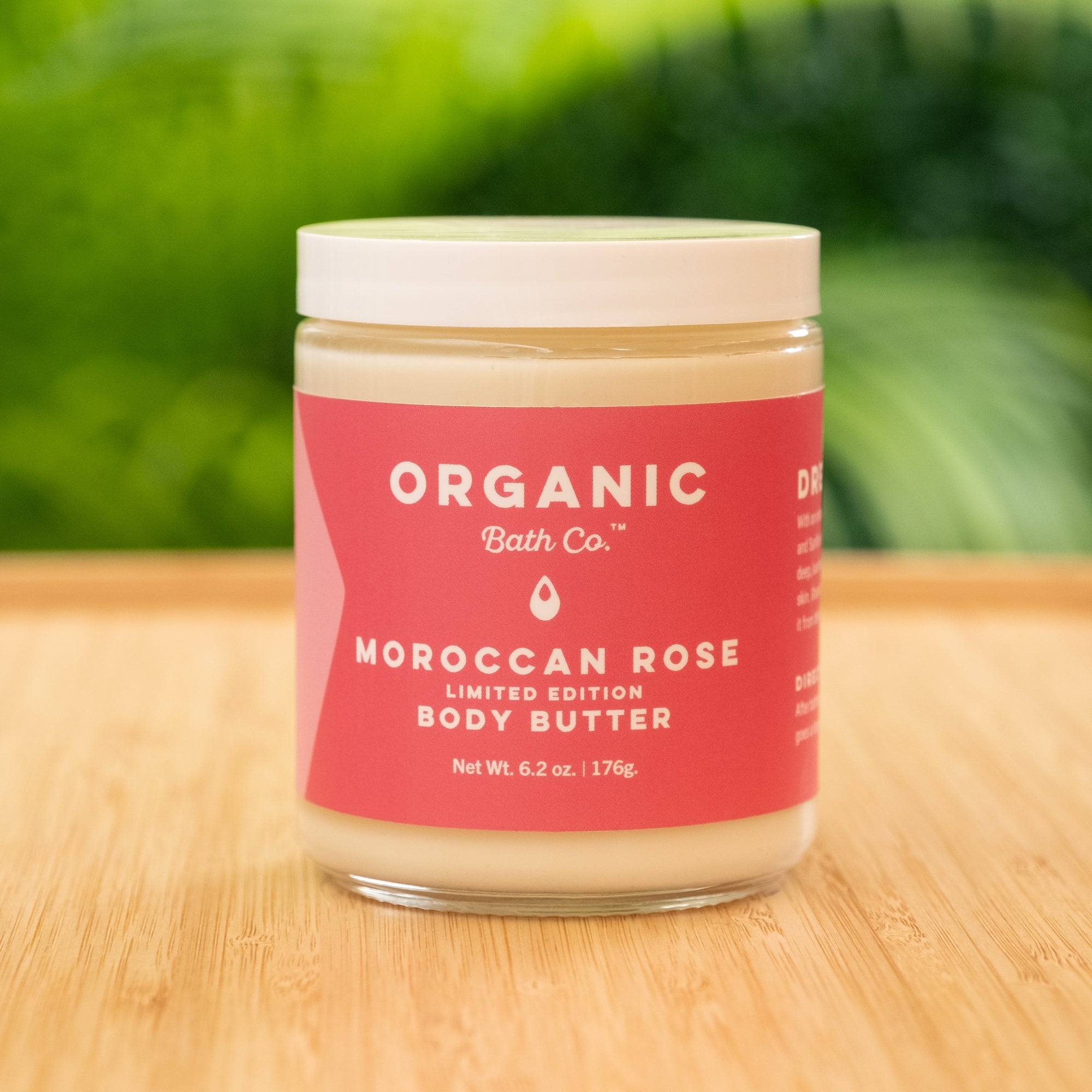 Moroccan Rose Organic Body Butter - Organic Bath Co.