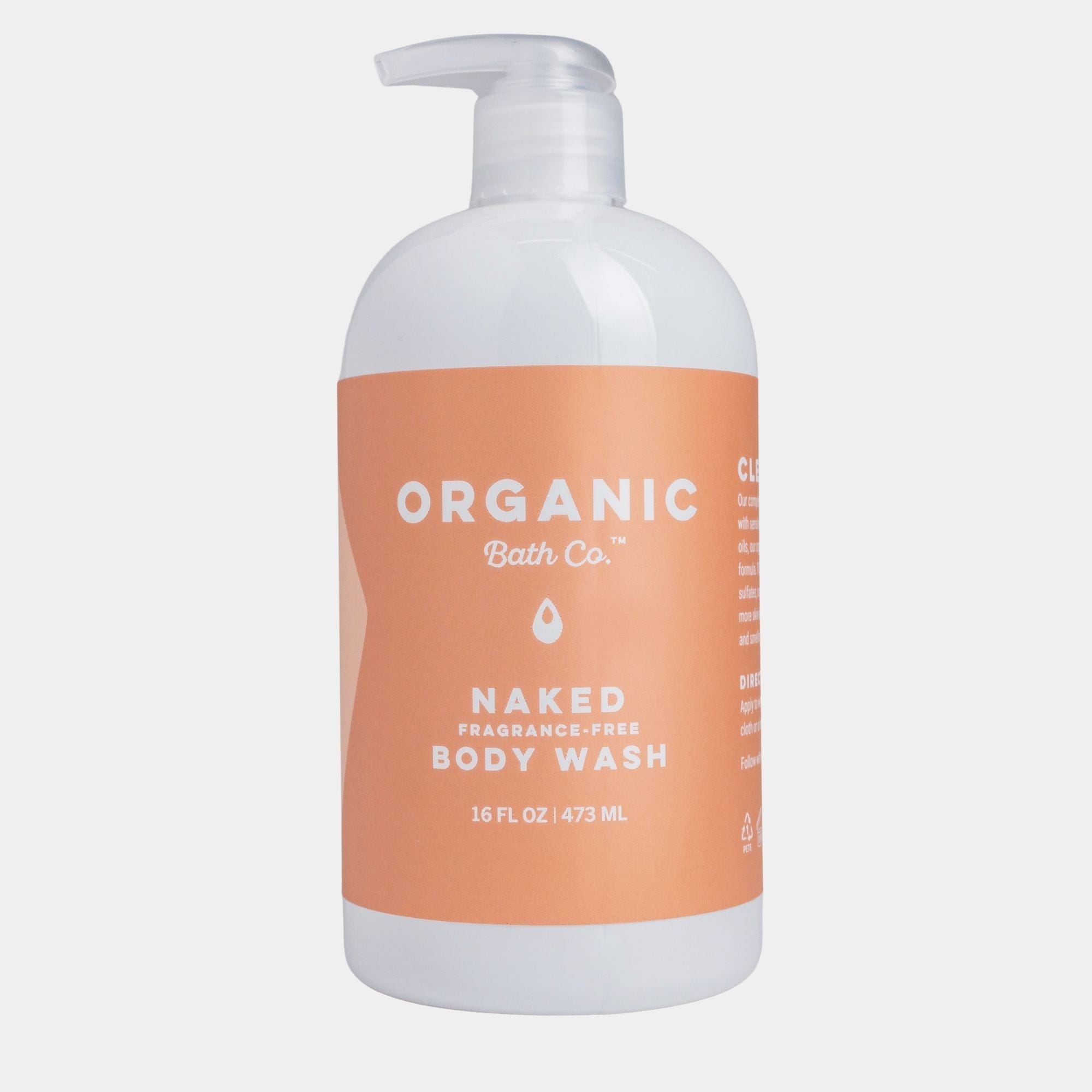 Naked Organic Body Wash - Organic Bath Co.