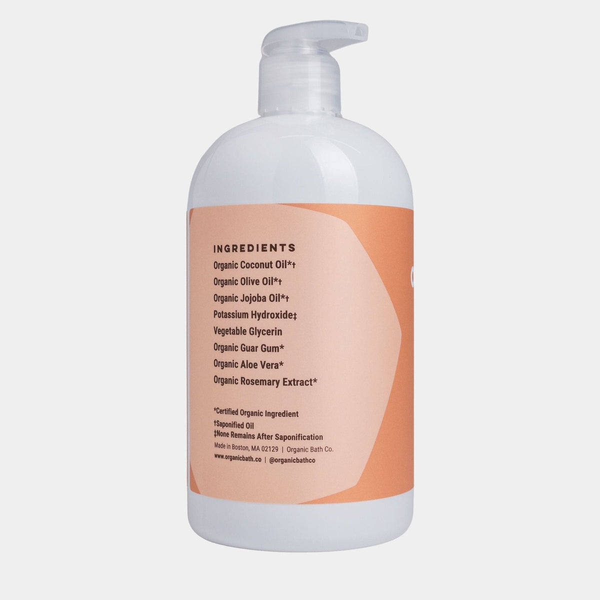 Naked Organic Body Wash - Organic Bath Co.