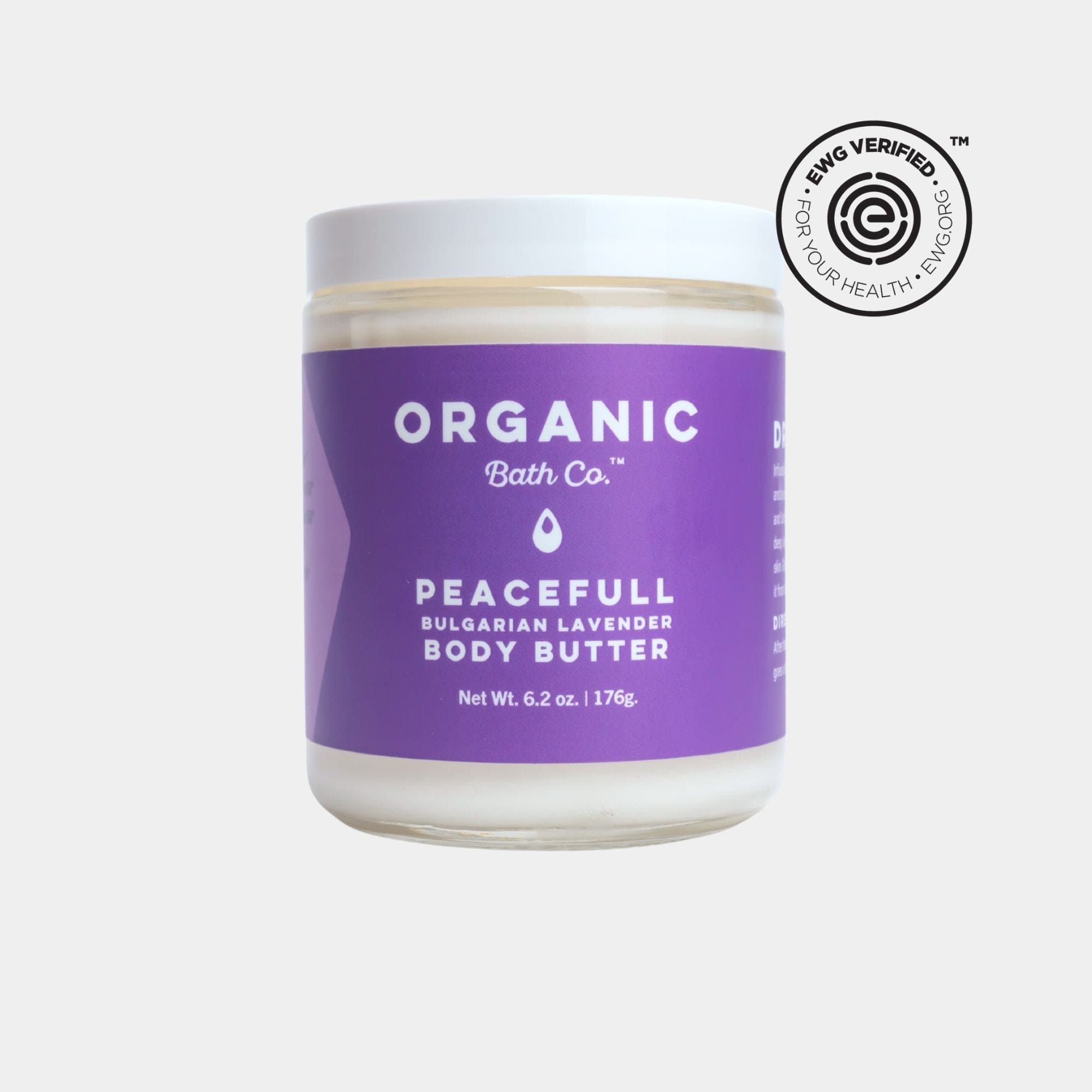 PeaceFull Organic Body Butter - Organic Bath Co.