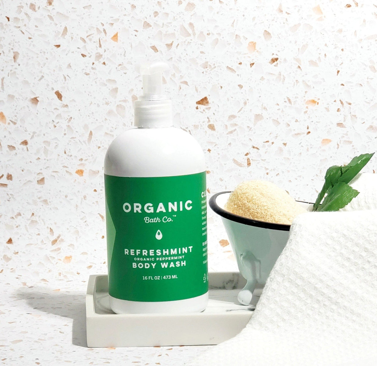 RefreshMint Organic Body Wash