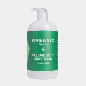 RefreshMint Organic Body Wash - Organic Bath Co.