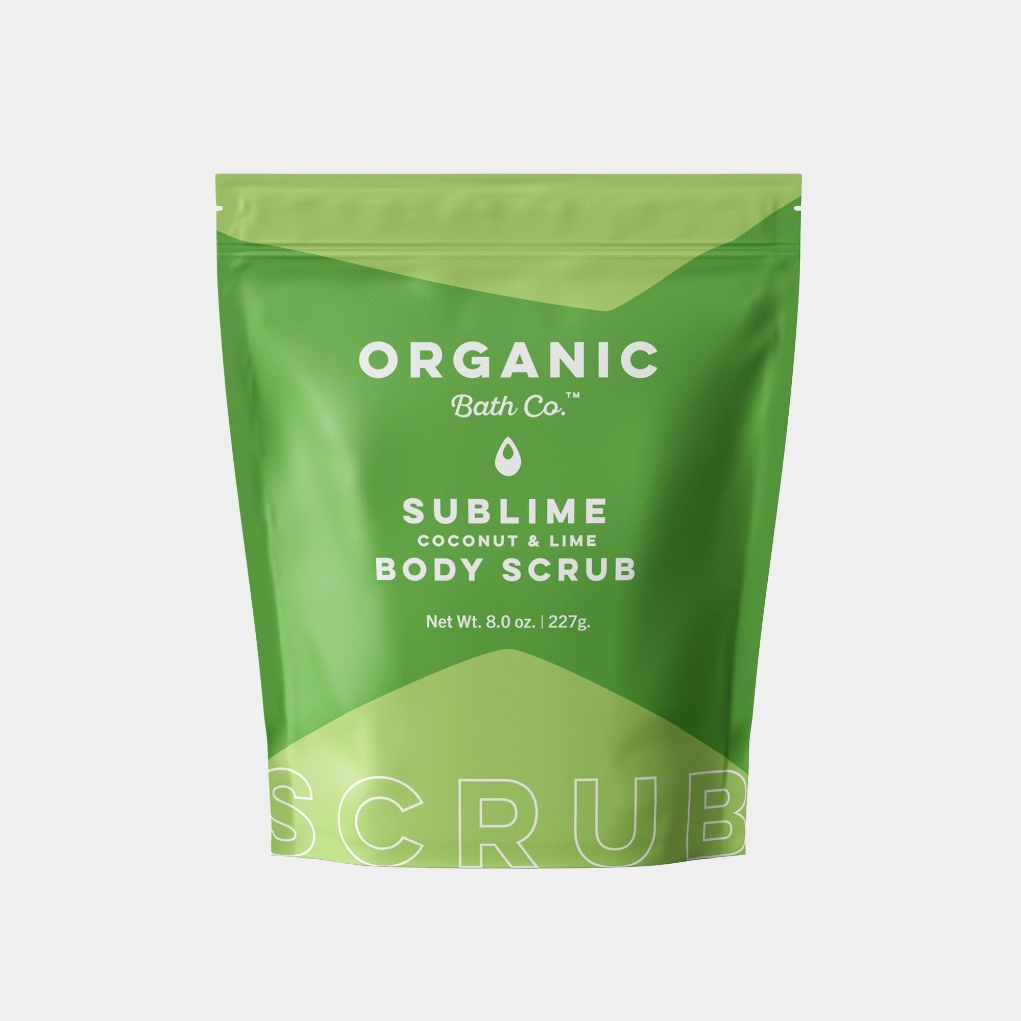 SubLime Organic Body Scrub - Organic Bath Co.