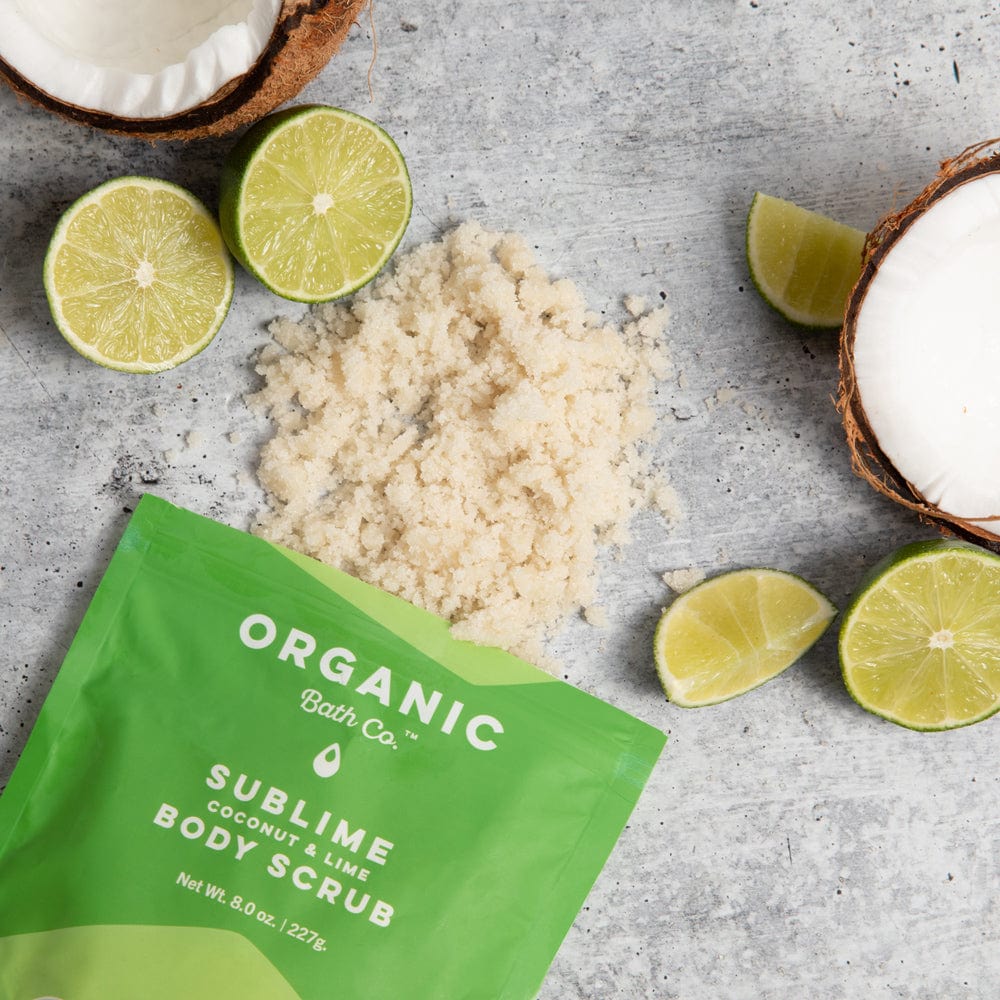 SubLime Organic Body Scrub - Organic Bath Co.