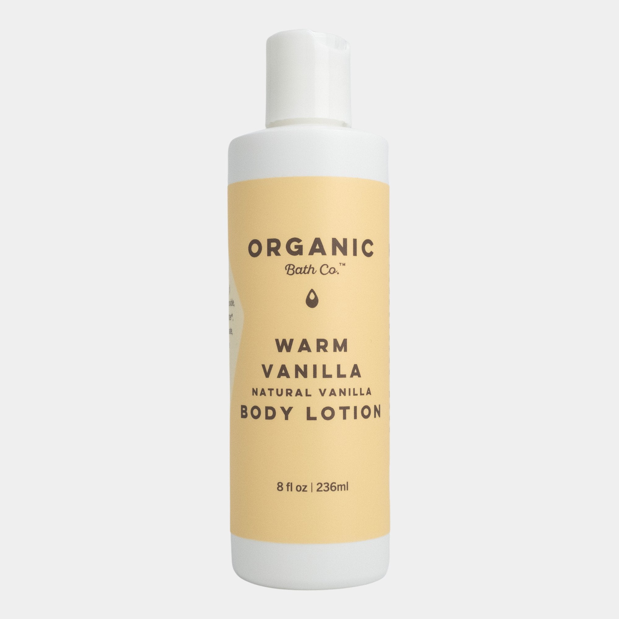 Warm Vanilla Body Lotion - Organic Bath Co.