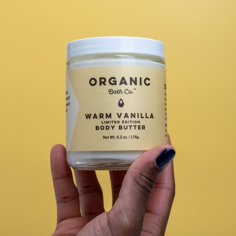 Warm Vanilla Organic Body Butter - Organic Bath Co.