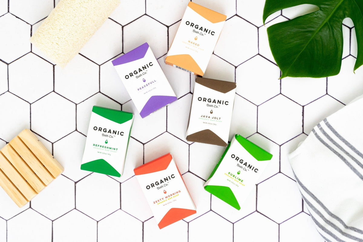 Zesty Morning Bar Soap - Organic Bath Co.