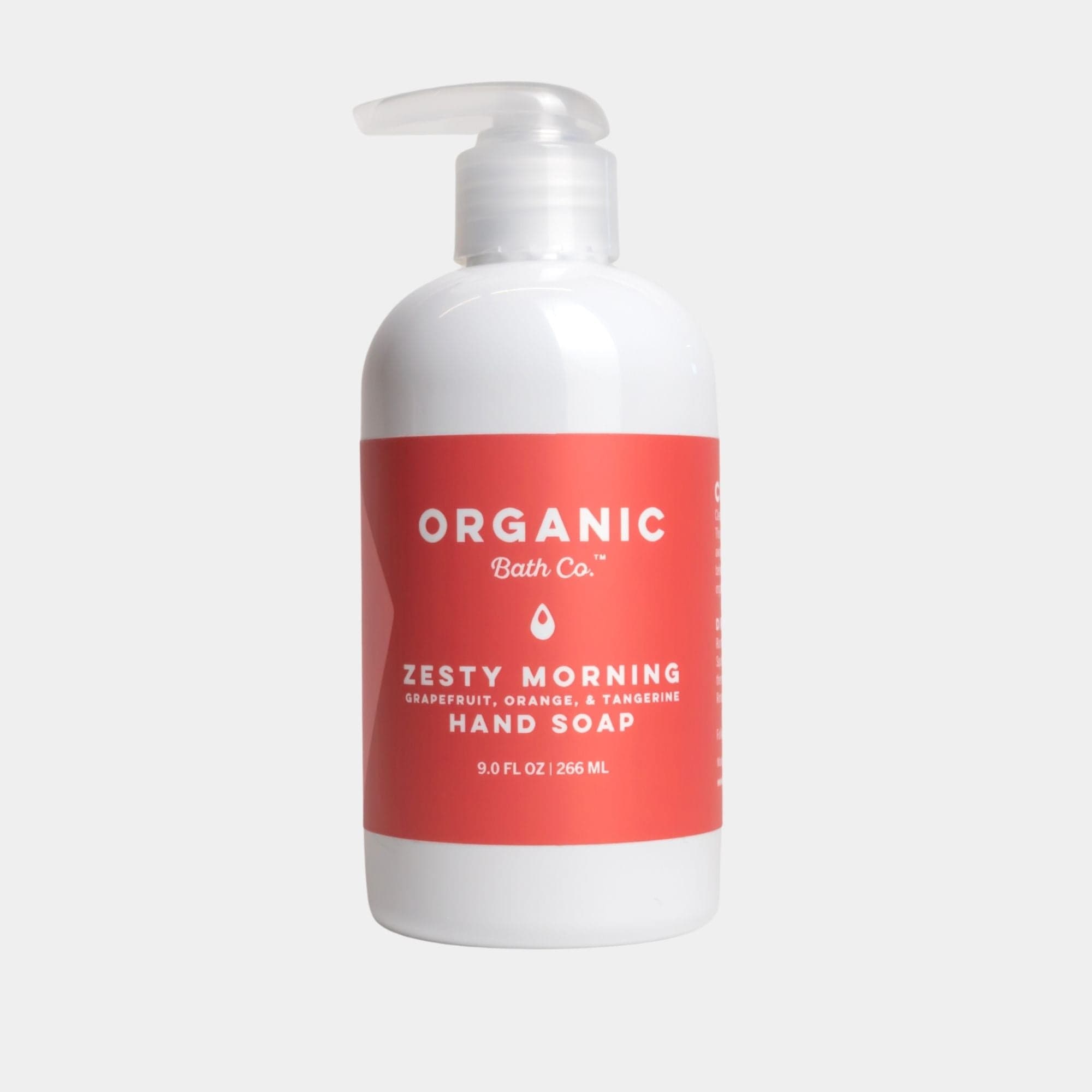 Zesty Morning Hand Soap - Organic Bath Co.