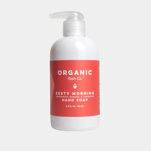 Zesty Morning Hand Soap - Organic Bath Co.