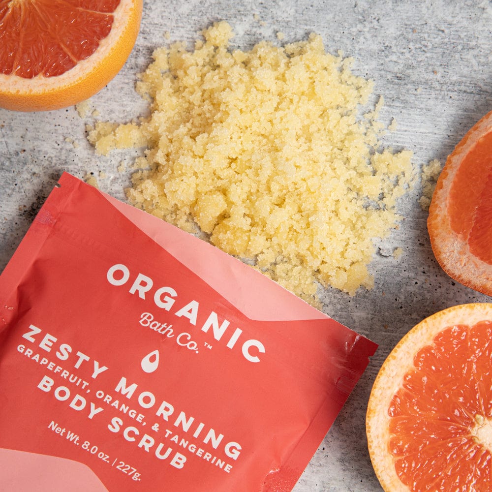 Zesty Morning Organic Body Scrub - Organic Bath Co.
